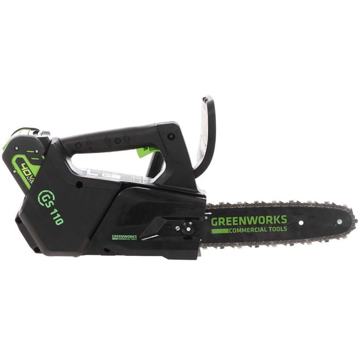 Greenworks GD40TCS akkumoottorisaha, 40 V, 25 cm, ilman akkua ja laturia