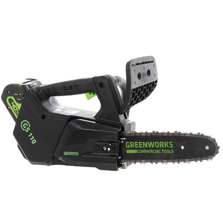Greenworks GD40TCS akkumoottorisaha, 40 V, 25 cm, ilman akkua ja laturia