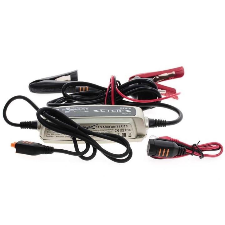 CTEK XS 0.8 automaattinen 12 V akkulaturi ja ylläpitolaturi, 0,8 A