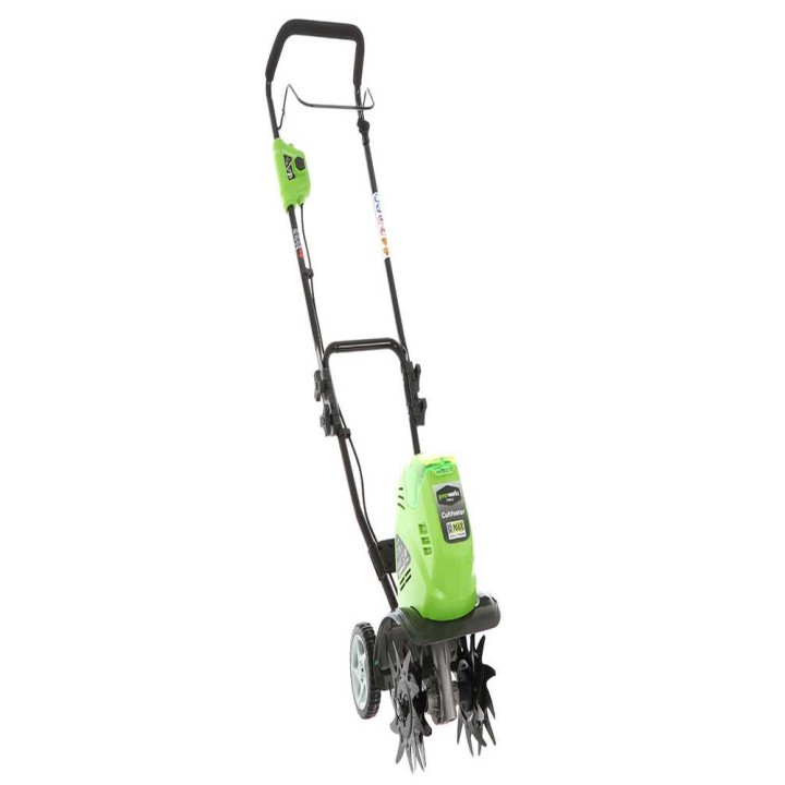 Greenworks G40TL akkukäyttöinen puutarhajyrsin, 40 V, 4 Ah, 26 cm