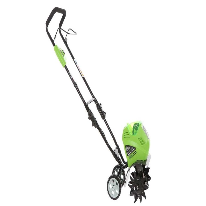 Greenworks G40TL akkukäyttöinen puutarhajyrsin, 40 V, 4 Ah, 26 cm