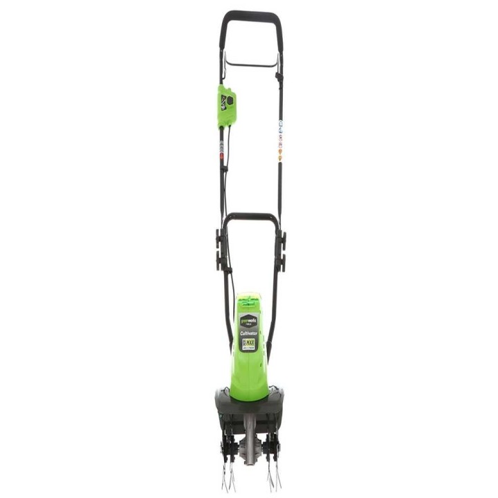 Greenworks G40TL akkukäyttöinen puutarhajyrsin, 40 V, 4 Ah, 26 cm