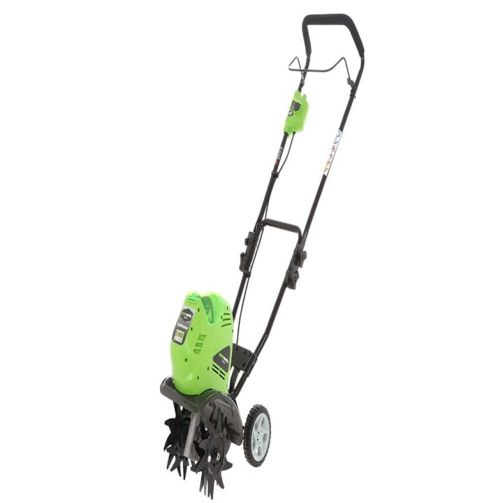 Greenworks G40TL akkukäyttöinen puutarhajyrsin, 40 V, 4 Ah, 26 cm
