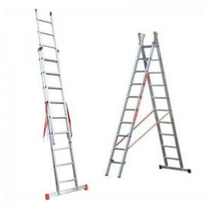 Facal Genia G350 2 teleskooppitikas 5 90 m 2 11 askelmaa alumiini