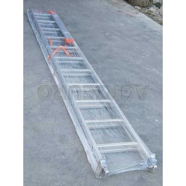 Facal Genia G350-2 teleskooppitikas, 5,90 m, 2 × 11 askelmaa, alumiini