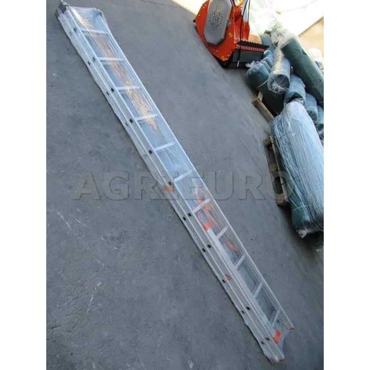 Facal Genia G350-2 teleskooppitikas, 5,90 m, 2 × 11 askelmaa, alumiini