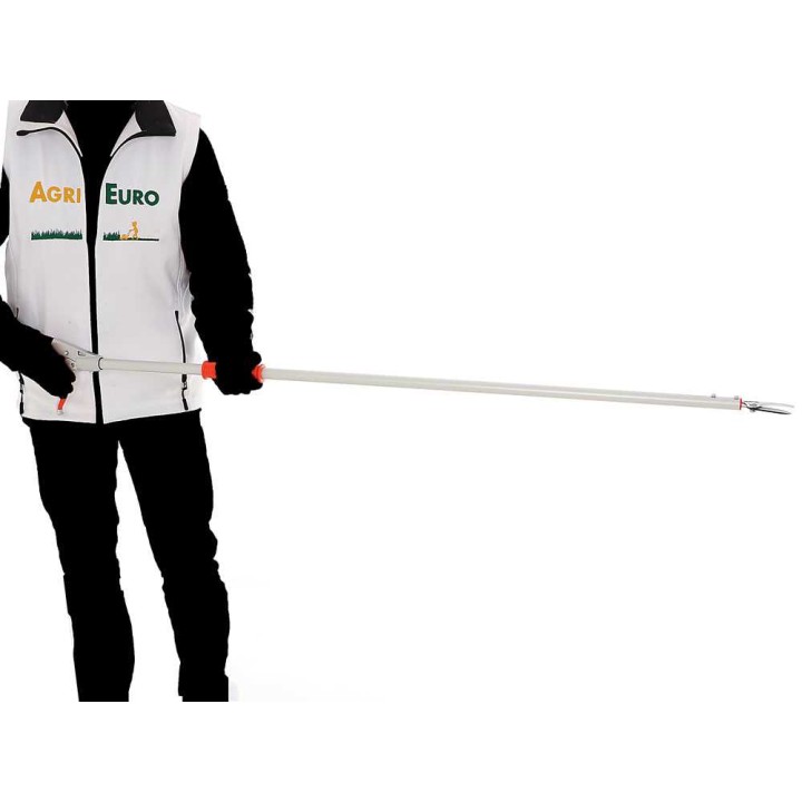Stocker Art. 504 oksasakset 180 cm:n varrella, 10 mm, ohjattava 90° leikkuupää