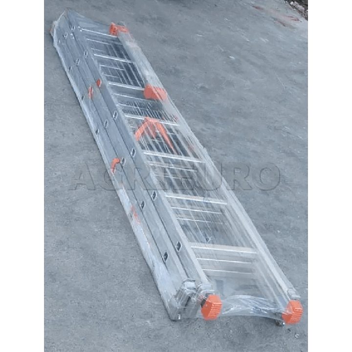 Facal Genia G250-3 teleskooppitikas, 3 × 7 askelmaa, 5 m, alumiini