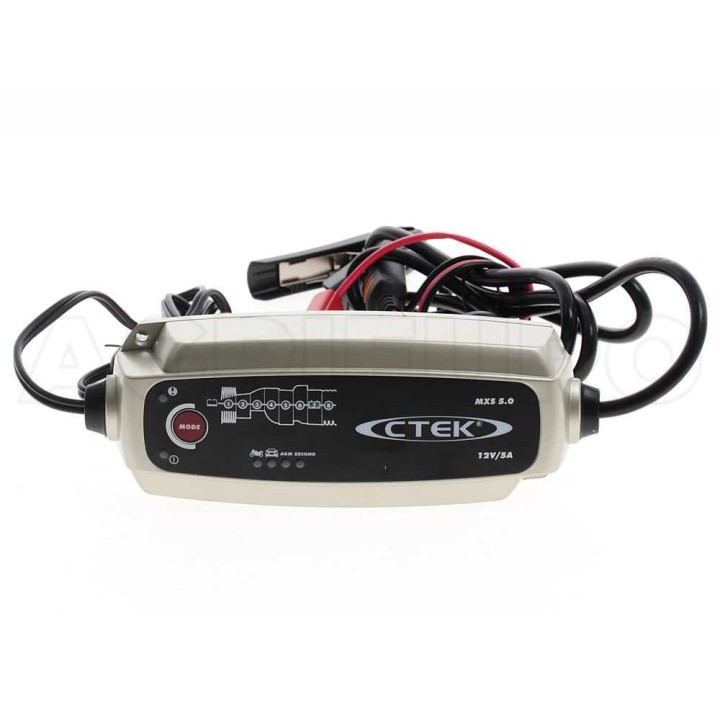 CTEK MXS 5.0 12 V akkulaturi ja ylläpitolaturi, 5 A, 8 vaihetta