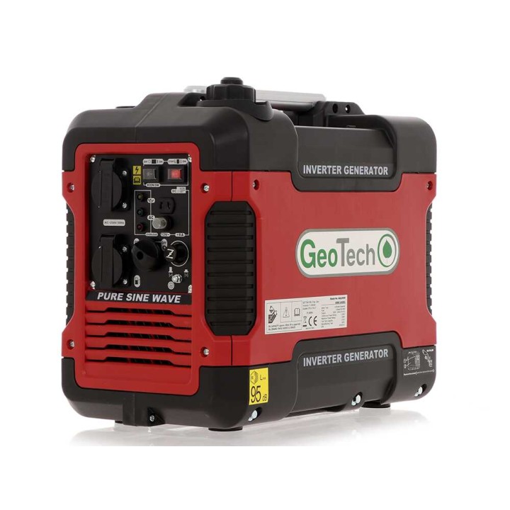 GeoTech SQL2000i invertterigeneraattori, 2 kW, 230 V, 1,7 kW jatkuva teho