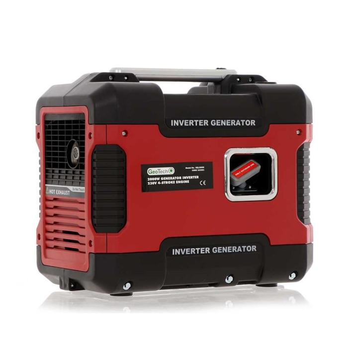 GeoTech SQL2000i invertterigeneraattori, 2 kW, 230 V, 1,7 kW jatkuva teho
