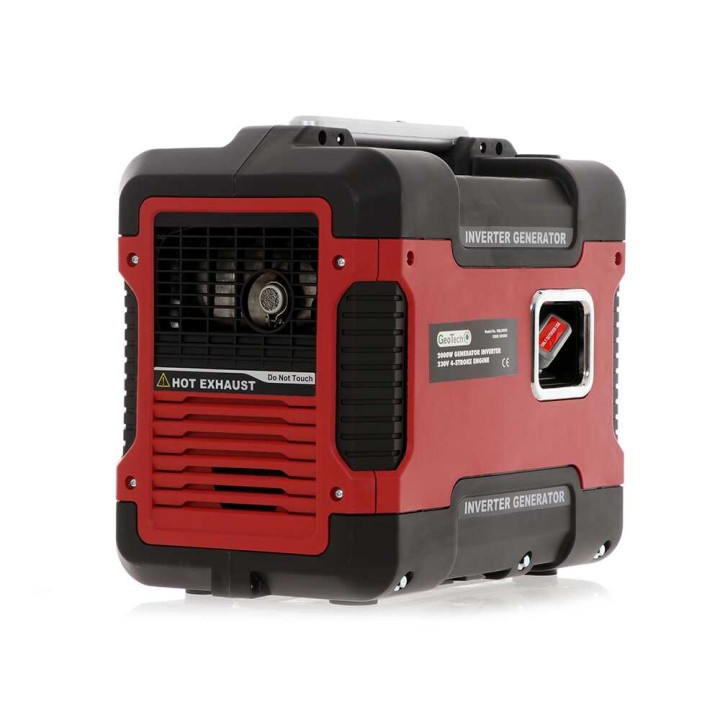 GeoTech SQL2000i invertterigeneraattori, 2 kW, 230 V, 1,7 kW jatkuva teho