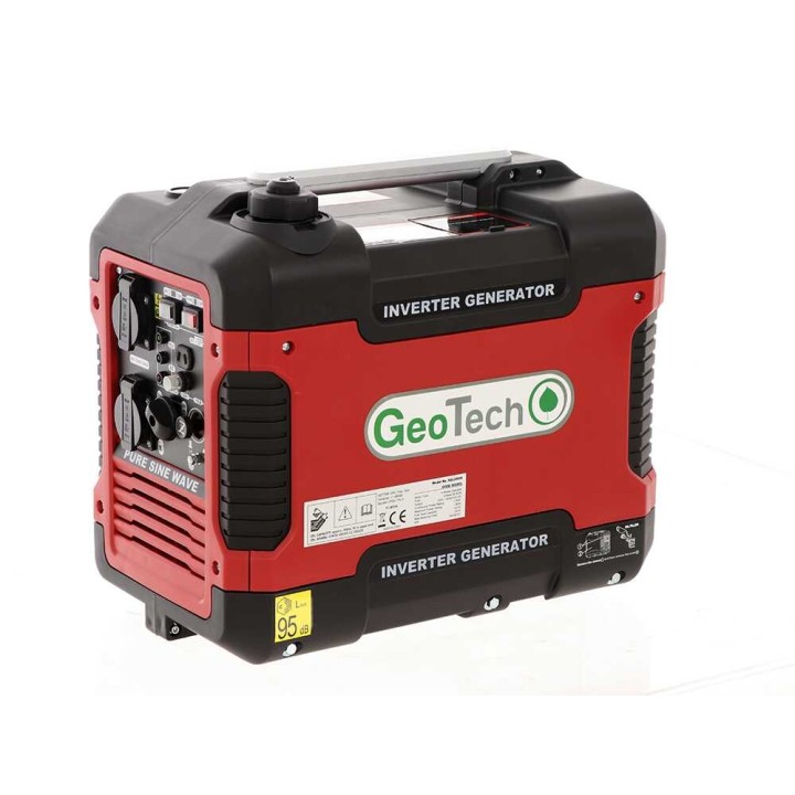 GeoTech SQL2000i invertterigeneraattori, 2 kW, 230 V, 1,7 kW jatkuva teho