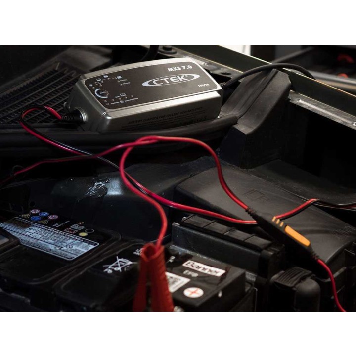 CTEK MXS 7.0 automaattinen 12 V:n akkulaturi ja ylläpitolaturi, 7 A