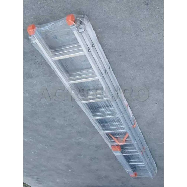 Facal Genia G300-3 teleskooppitikas, 3 × 9 askelmaa, 6,82 m, alumiini
