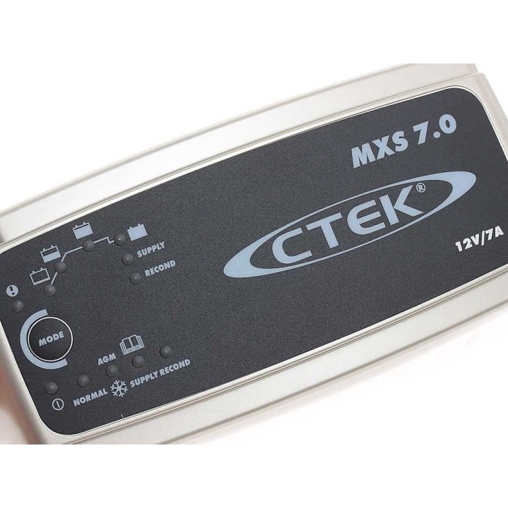CTEK MXS 7.0 automaattinen 12 V:n akkulaturi ja ylläpitolaturi, 7 A
