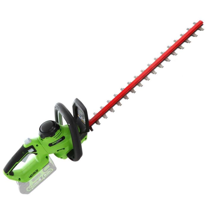 Greenworks G40HT akkukäyttöinen pensasleikkuri 61 cm 40 V ilman akkua ja laturia