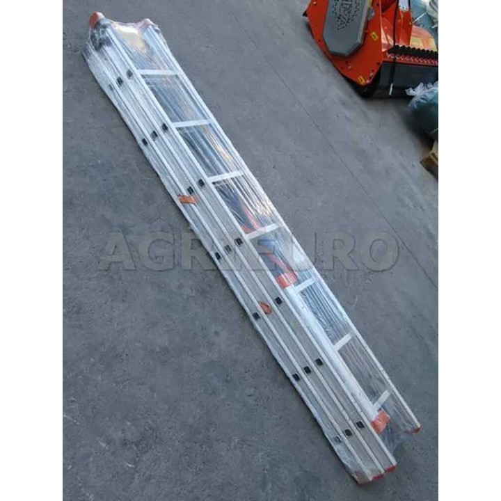 Facal Genia G300-3 teleskooppitikas, 3 × 9 askelmaa, 6,82 m, alumiini