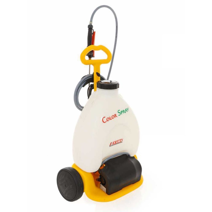 Arco Froggy Color Spray sähköinen ruiskupumppu kärryllä, 20 l, 0,8 HP