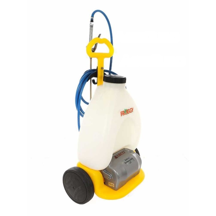 Arco Froggy Eco 12 V -akkuruisku kärryllä, 20 l, 2 l/min