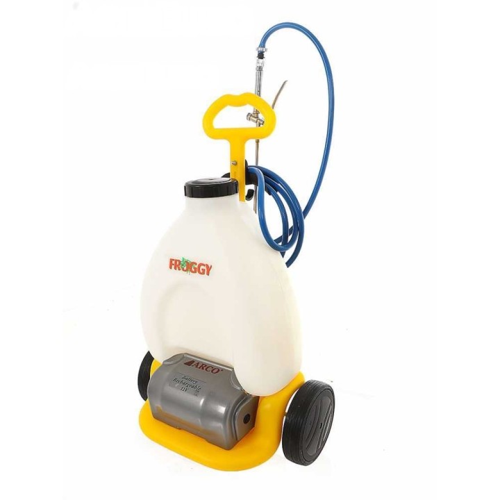 Arco Froggy Eco 12 V -akkuruisku kärryllä, 20 l, 2 l/min