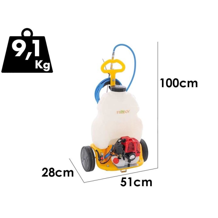 Arco Froggy S20 ruiskupumppu, TU26-QL, 20 l, 2-tahti