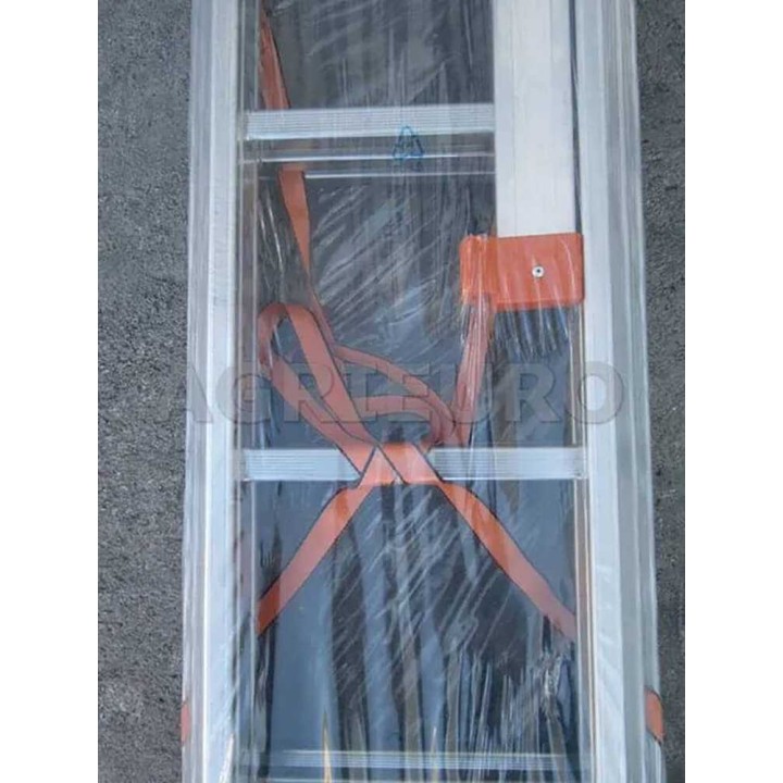 Facal Genia G380-3 teleskooppitikkaat, 3 × 12 askelmaa, 8,90 m, alumiini
