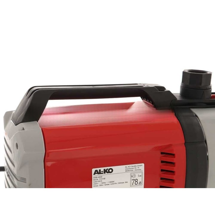 AL-KO HWA 4500 Comfort puutarhapumppu, 1 300 W, 4 500 l/h, 230–240 V