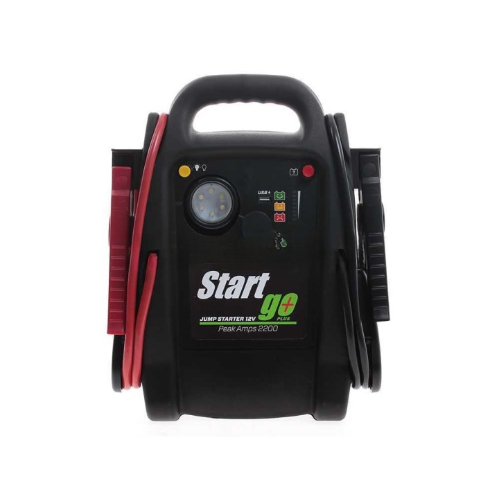Intec START GO PLUS SG2200 akkukäynnistin, 12 V, 2 200 A, LED-valo