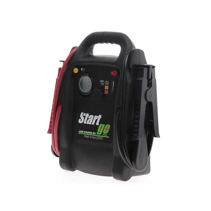 Intec START GO PLUS SG2200 akkukäynnistin, 12 V, 2 200 A, LED-valo