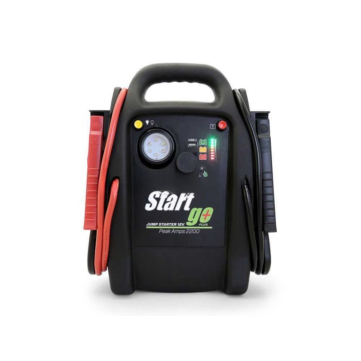 Intec START GO PLUS SG2200 akkukäynnistin, 12 V, 2 200 A, LED-valo