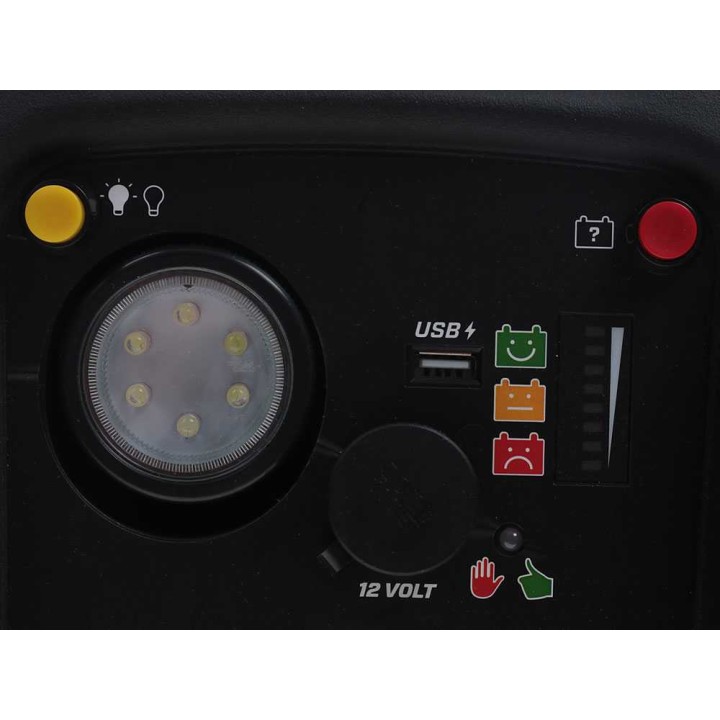 Intec START GO PLUS SG2200 akkukäynnistin, 12 V, 2 200 A, LED-valo