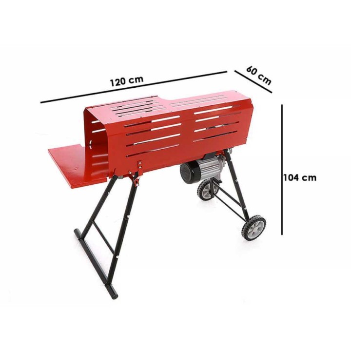 GeoTech LS7 HEL EVO sähköklapikone, 7 t, 2 000 W, 230 V, vaakasuora