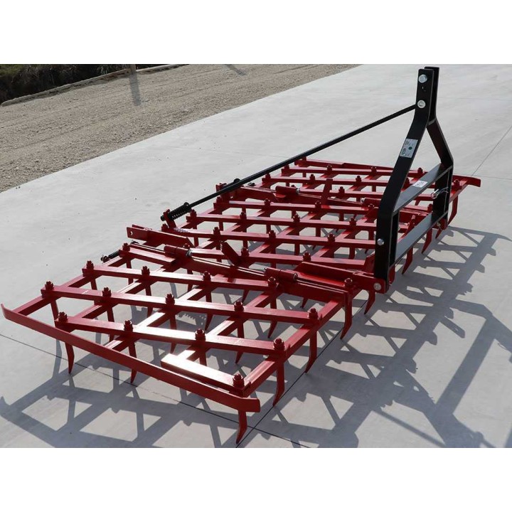 EPP50 raskaan sarjan kiinteähampainen äes, 50 hammasta, 250 cm