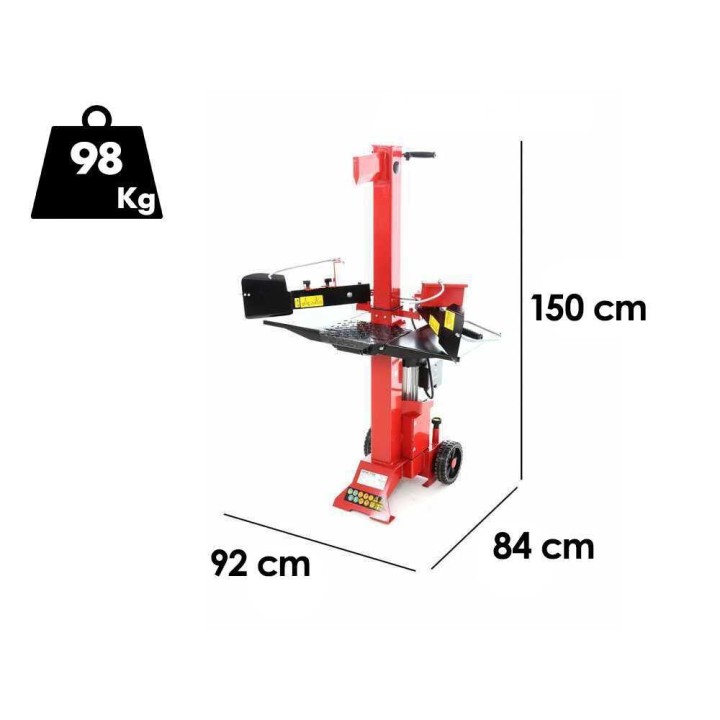 GeoTech SPVE 7-55 sähkökäyttöinen halkaisukone, 7 t, 3 000 W, 230 V