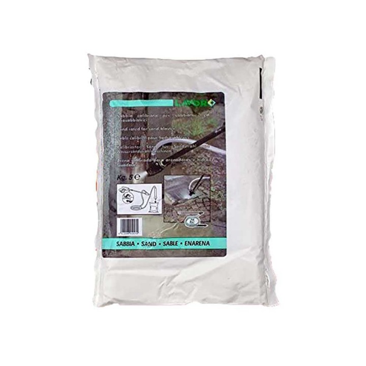 Lavor kalibroitu hiekkapuhallushiekka, 5 kg
