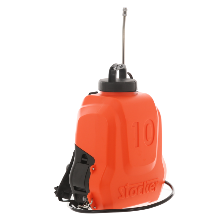 Stocker 238 akkukäyttöinen selkäreppuruisku, 10 l, 12 V, 2,5 Ah