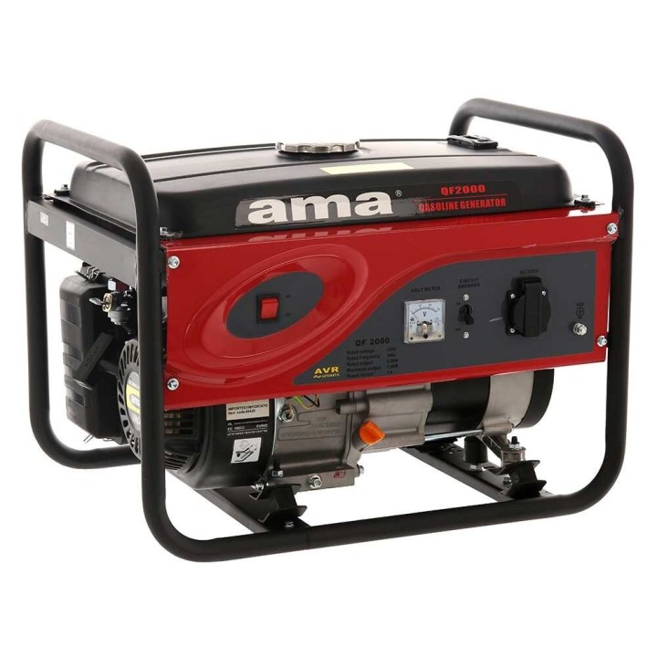 AMA QF2000 bensiinikäyttöinen generaattori 2 2 kW AVR yksivaiheinen