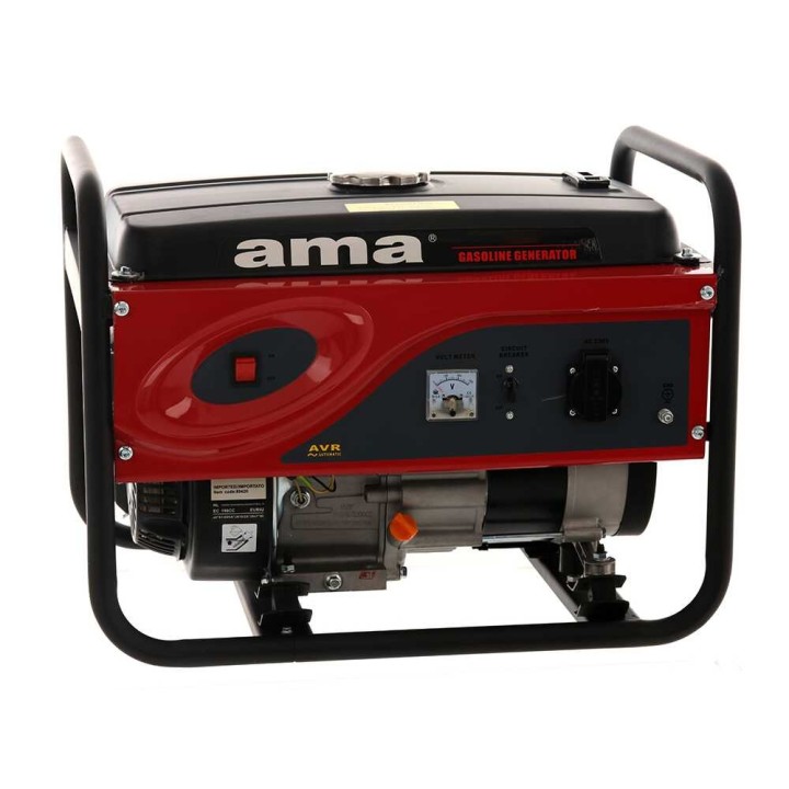 AMA QF2500 bensiinikäyttöinen generaattori, 2,8 kW, AVR, yksivaiheinen