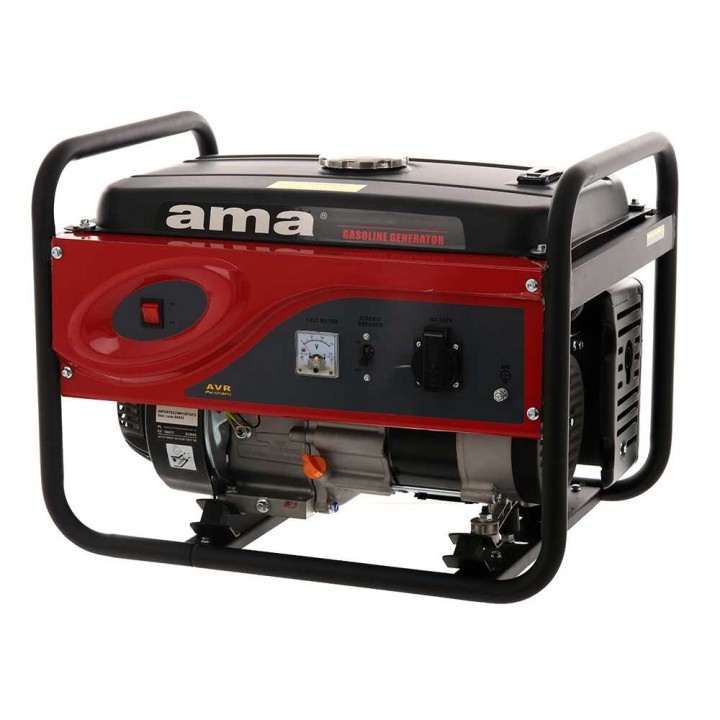AMA QF2500 bensiinikäyttöinen generaattori, 2,8 kW, AVR, yksivaiheinen