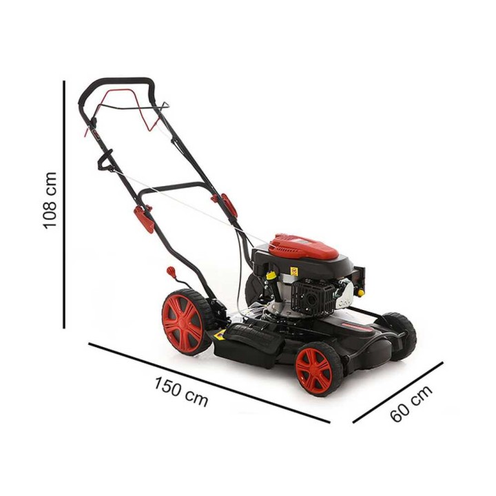 GeoTech M510 MSWG-T475 T6 itsevetävä bensiiniruohonleikkuri, 50 cm