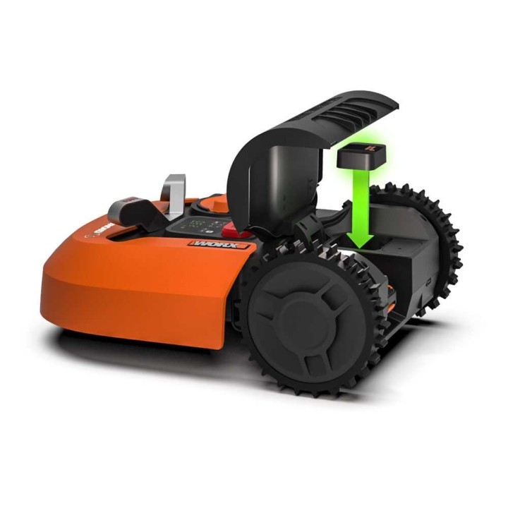 FIND MY LANDROID -lisävaruste robottiruohonleikkuriin, etälukitus ja paikannus