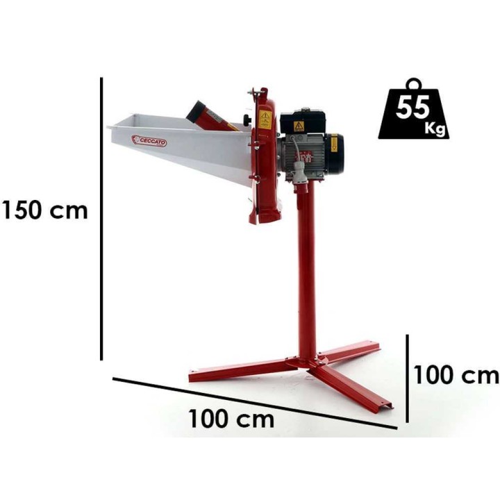 Ceccato Olindo M 4 sähkömylly viljalle, 3 000 W, 400 V