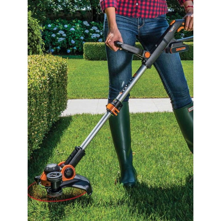 Worx WG163E.1 akkutrimmeri, 20 V, 2 Ah, 300 mm