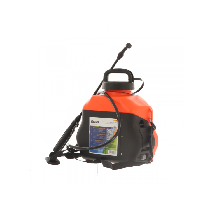 Stocker 230 akkukäyttöinen reppuruisku, 5 l, 12 V, 2,5 Ah, litiumakku