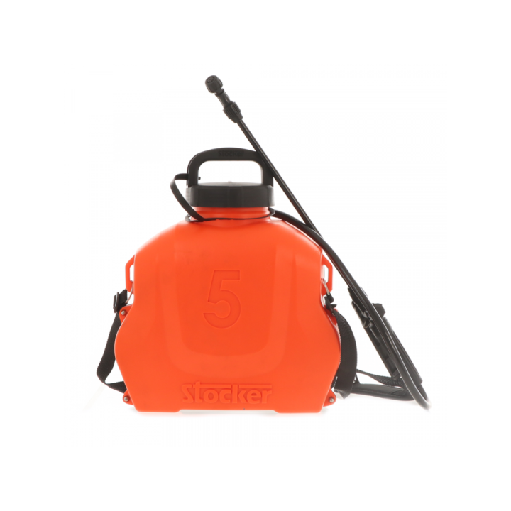 Stocker 230 akkukäyttöinen reppuruisku, 5 l, 12 V, 2,5 Ah, litiumakku