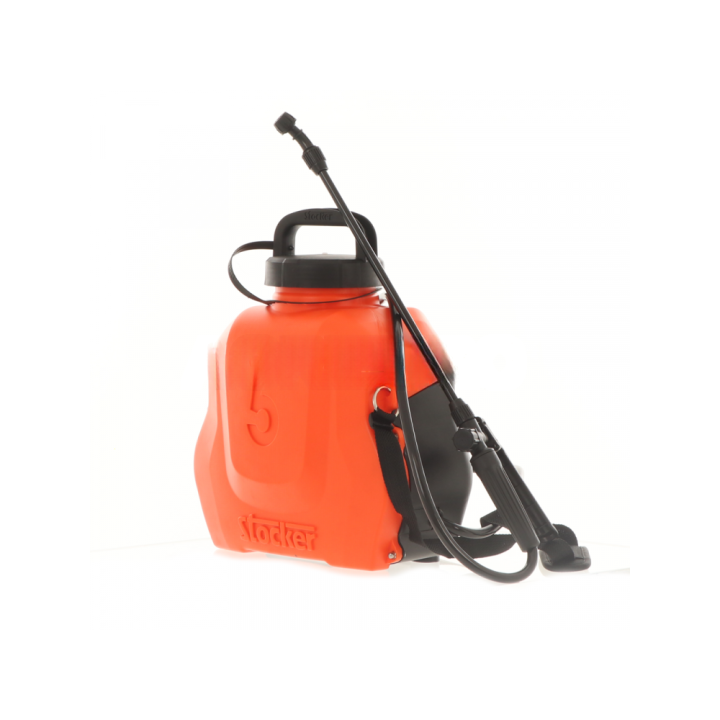 Stocker 230 akkukäyttöinen reppuruisku, 5 l, 12 V, 2,5 Ah, litiumakku