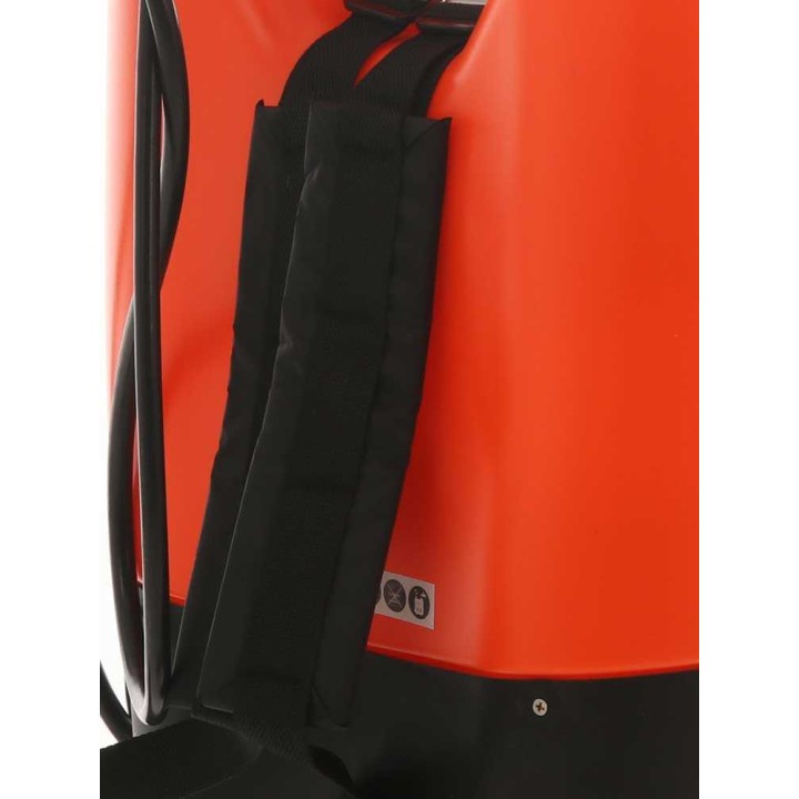 Stocker 247 akkukäyttöinen reppuruisku, 15 l, 5 bar, 12 V 10 Ah