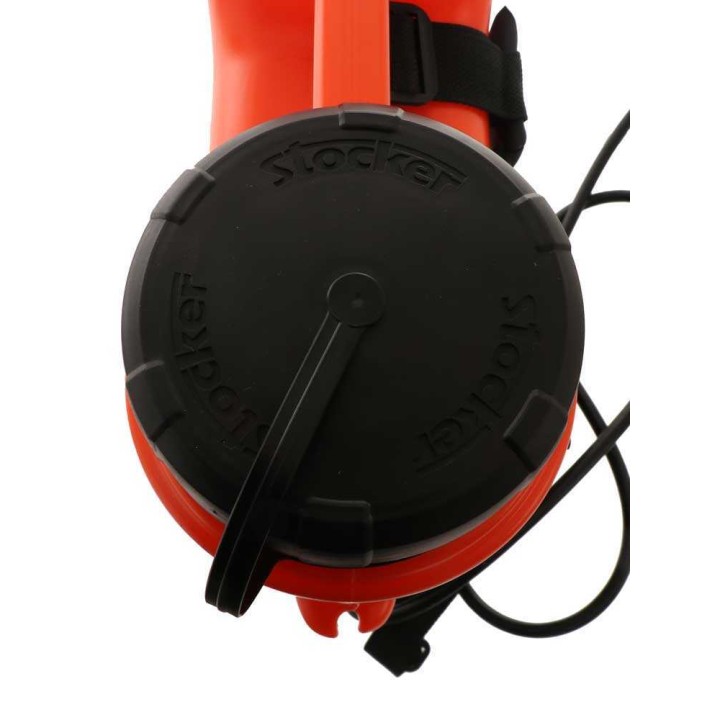 Stocker 247 akkukäyttöinen reppuruisku, 15 l, 5 bar, 12 V 10 Ah