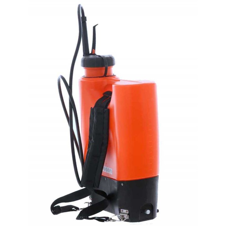 Stocker 247 akkukäyttöinen reppuruisku, 15 l, 5 bar, 12 V 10 Ah